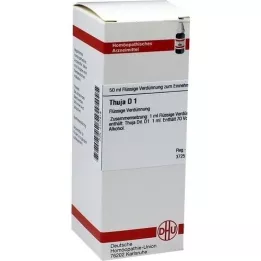 THUJA D 1 dilution, 50 ml