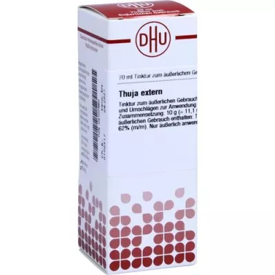 THUJA EXTERN Tincture, 20 ml THUJA EXTERN Tincture, 20 ml