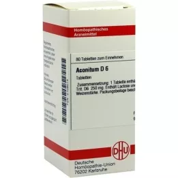 ACONITUM D 6 tablets, 80 pcs