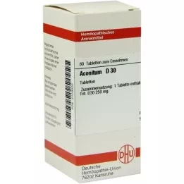 ACONITUM D 30 tablets, 80 pcs