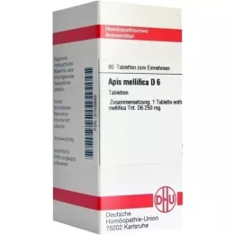 APIS MELLIFICA D 6 tablets, 80 pcs
