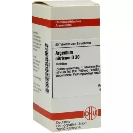 ARGENTUM NITRICUM D 30 tablets, 80 pcs