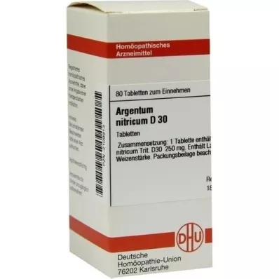 ARGENTUM NITRICUM D 30 tablets, 80 pcs ARGENTUM NITRICUM D 30 tablets, 80 pcs