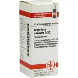 ARGENTUM NITRICUM D 30 globules, 10 g