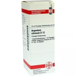 ARGENTUM NITRICUM D 12 Dilution, 20 ml