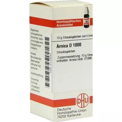 ARNICA D 1000 globules, 10 g ARNICA D 1000 globules, 10 g