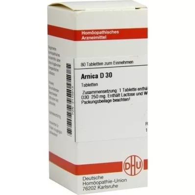 ARNICA D 30 tablets, 80 pcs