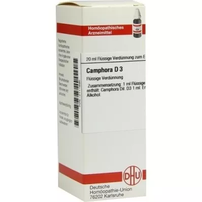 CAMPHORA D 3 dilution, 20 ml