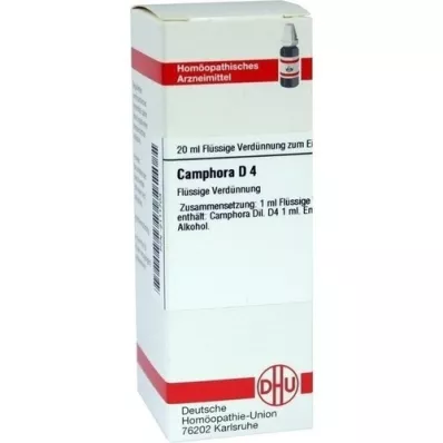 CAMPHORA D 4 dilution, 20 ml CAMPHORA D 4 dilution, 20 ml