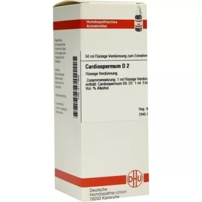 CARDIOSPERMUM D2 dilution, 50 ml CARDIOSPERMUM D2 dilution, 50 ml