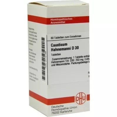 CAUSTICUM HAHNEMANNI D 30 tablets, 80 pcs