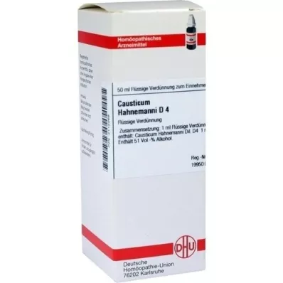 CAUSTICUM HAHNEMANNI D 4 dilution, 50 ml
