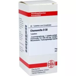 CHAMOMILLA D 30 tablets, 80 pcs