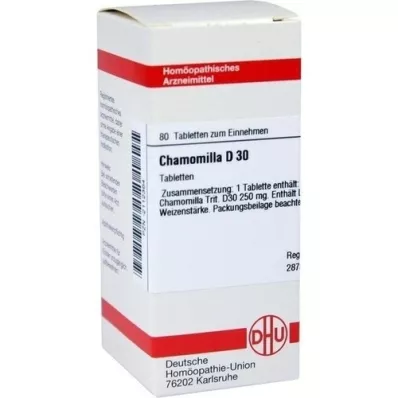 CHAMOMILLA D 30 tablets, 80 pcs CHAMOMILLA D 30 tablets, 80 pcs
