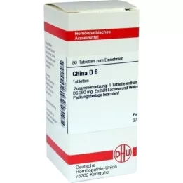 CHINA D 6 tablets, 80 pcs