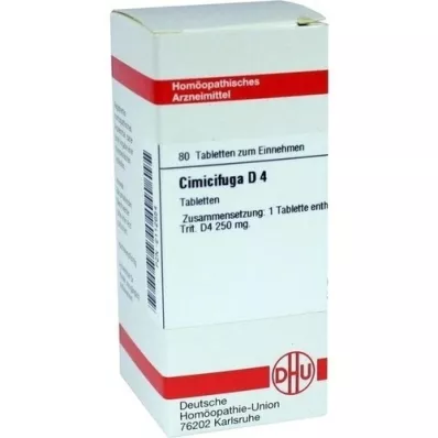 CIMICIFUGA D 4 tablets, 80 pcs