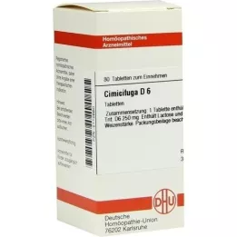 CIMICIFUGA D 6 tablets, 80 pcs
