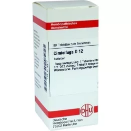 CIMICIFUGA D 12 tablets, 80 pcs