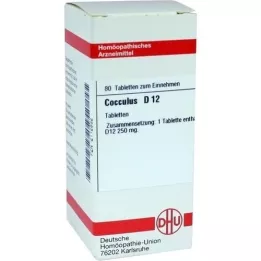 COCCULUS D 12 tablets, 80 pcs