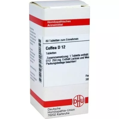 COFFEA D 12 tablets, 80 pcs COFFEA D 12 tablets, 80 pcs