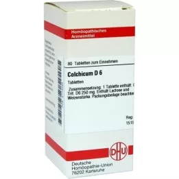 COLCHICUM D 6 tablets, 80 pcs