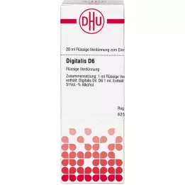 DIGITALIS D 6 Dilution, 20 ml