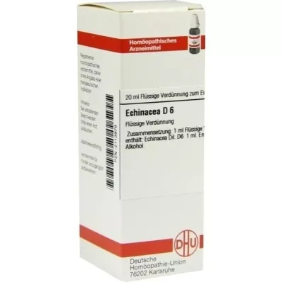 ECHINACEA HAB D 6 Dilution, 20 ml ECHINACEA HAB D 6 Dilution, 20 ml