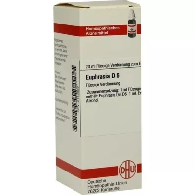 EUPHRASIA D 6 Dilution, 20 ml EUPHRASIA D 6 Dilution, 20 ml