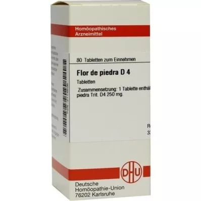 FLOR DE PIEDRA D 4 tablets, 80 pcs FLOR DE PIEDRA D 4 tablets, 80 pcs