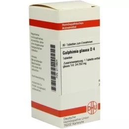 GALPHIMIA GLAUCA D 4 tablets, 80 pcs