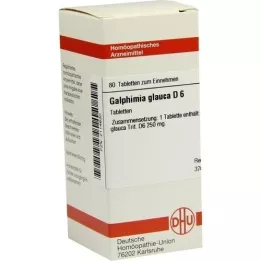 GALPHIMIA GLAUCA D 6 tablets, 80 pcs