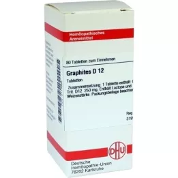 GRAPHITES D 12 tablets, 80 pcs