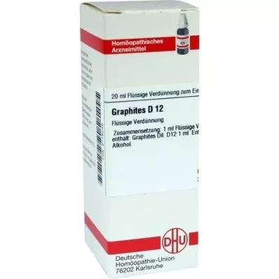 GRAPHITES D 12 Dilution, 20 ml GRAPHITES D 12 Dilution, 20 ml