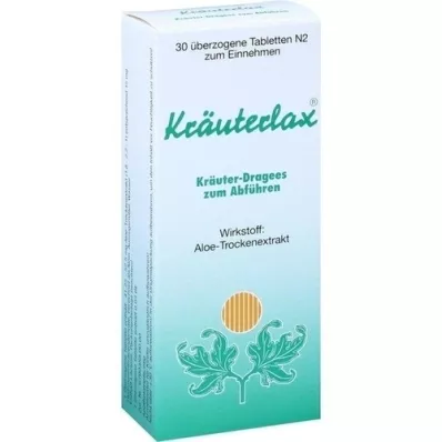 KRÄUTERLAX Dr.Henk 15 mg herbal drag for laxation, 30 pcs KRÄUTERLAX Dr.Henk 15 mg herbal drag for laxation, 30 pcs