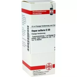 HEPAR SULFURIS D 30 Dilution, 20 ml