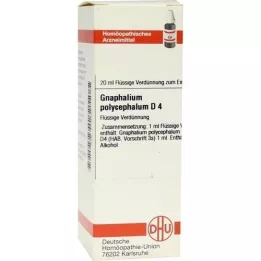 GNAPHALIUM POLYCEPHALUM D 4 dilution, 20 ml