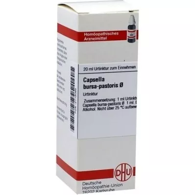 CAPSELLA BURSA pastoris mother tincture, 20 ml CAPSELLA BURSA pastoris mother tincture, 20 ml