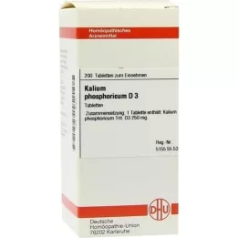 KALIUM PHOSPHORICUM D 3 tablets, 200 pcs