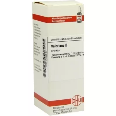 VALERIANA Mother tincture D 1, 20 ml VALERIANA Mother tincture D 1, 20 ml