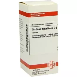 THALLIUM METALLICUM D 6 tablets, 80 pcs