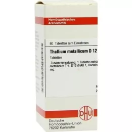 THALLIUM METALLICUM D 12 tablets, 80 pcs