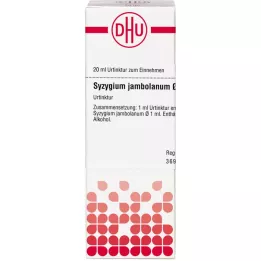 SYZYGIUM JAMBOLANUM Mother tincture D 1, 20 ml