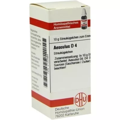 AESCULUS D 4 globules, 10 g AESCULUS D 4 globules, 10 g