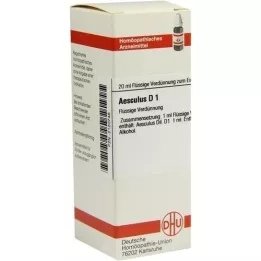 AESCULUS D 1 dilution, 20 ml