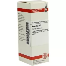 AESCULUS D 3 dilution, 20 ml