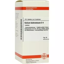 KALIUM BICHROMICUM D 4 tablets, 200 pcs