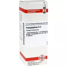PODOPHYLLUM D 4 dilution, 20 ml