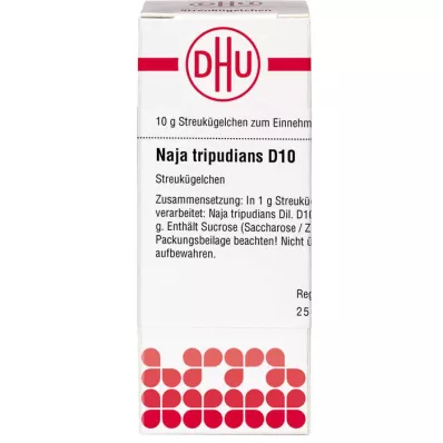 NAJA TRIPUDIANS D 10 globules, 10 g