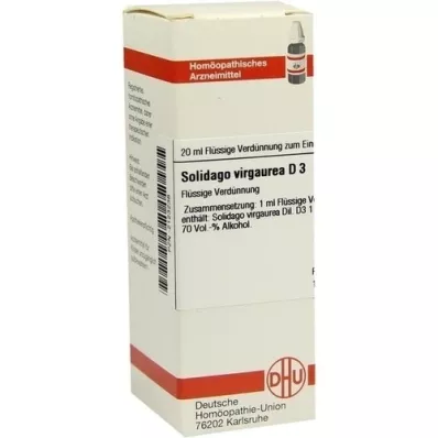 SOLIDAGO VIRGAUREA D 3 dilution, 20 ml