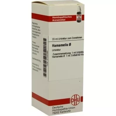 HAMAMELIS Mother tincture, 20 ml HAMAMELIS Mother tincture, 20 ml